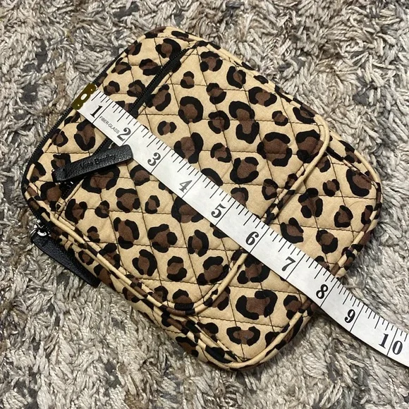Vera Bradley Leopard Print Crossbody Bag - Picture 8 of 9